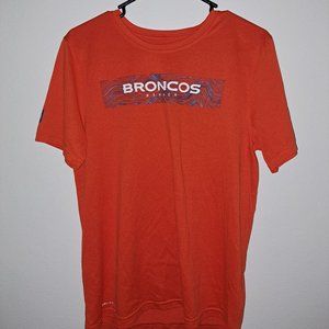Nike Denver Broncos Athletic Cut Dri-Fit Short Sleeve Tee XL